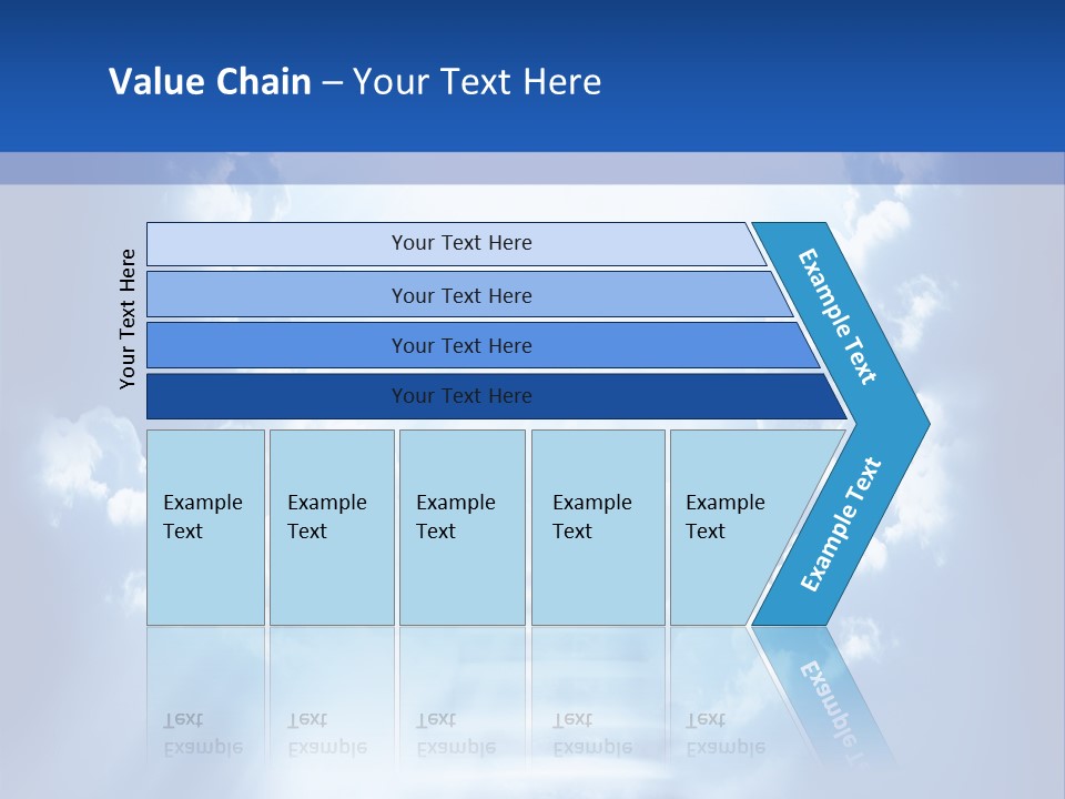 Stairway Limit Rest PowerPoint Template