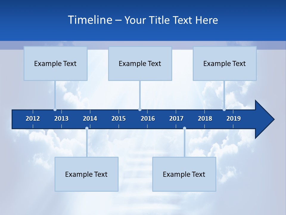 Stairway Limit Rest PowerPoint Template