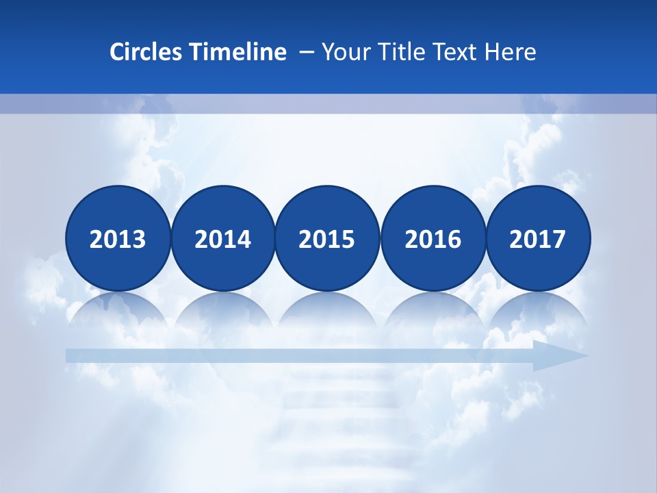 Stairway Limit Rest PowerPoint Template