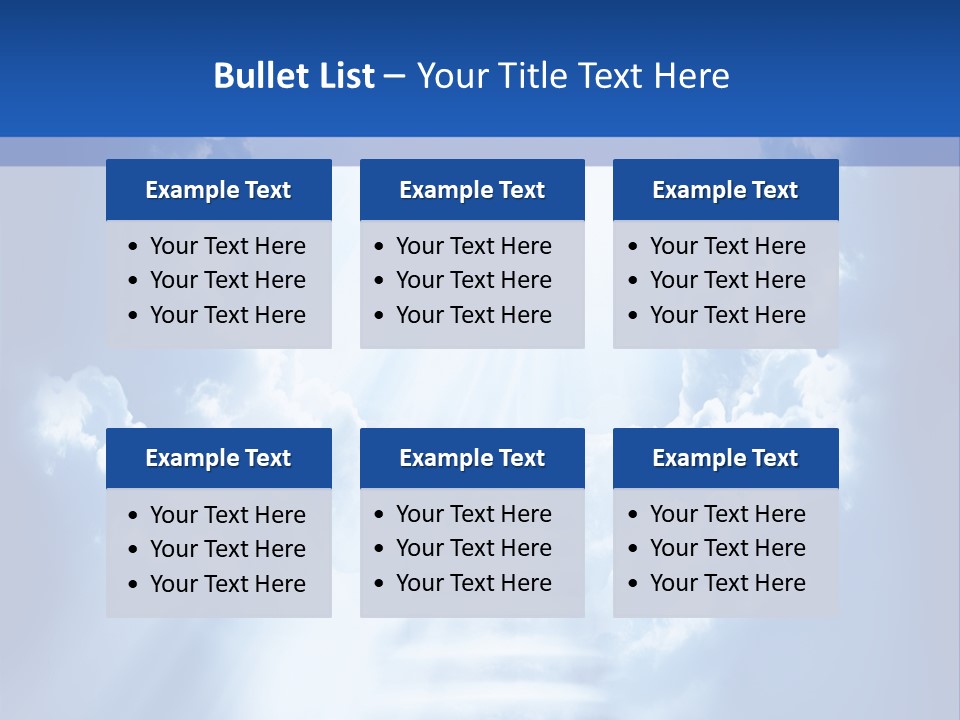 Stairway Limit Rest PowerPoint Template