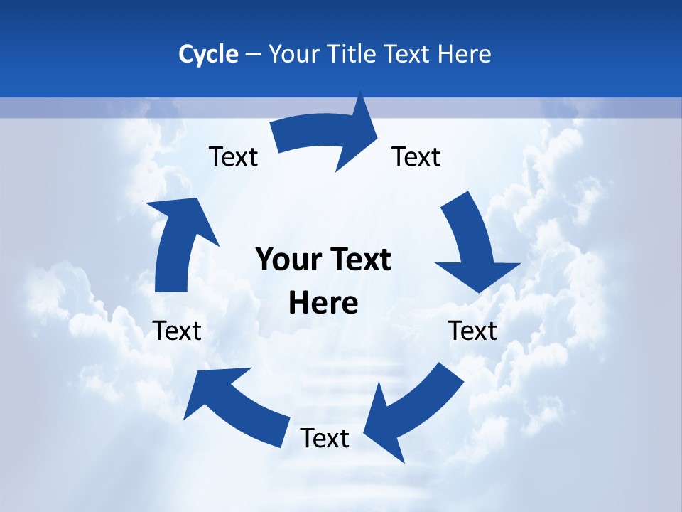 Stairway Limit Rest PowerPoint Template