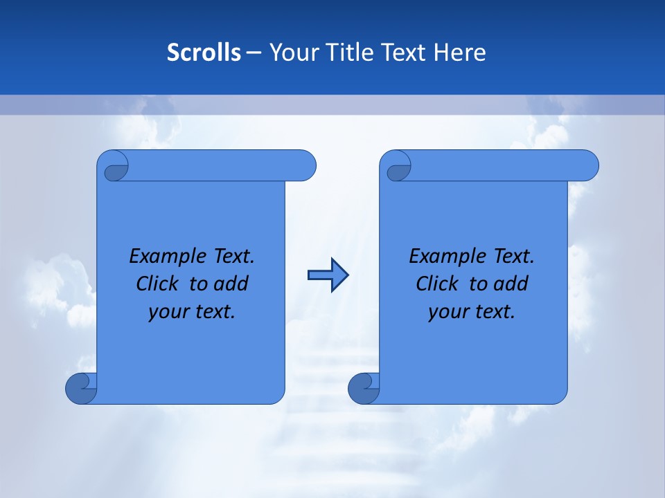 Stairway Limit Rest PowerPoint Template