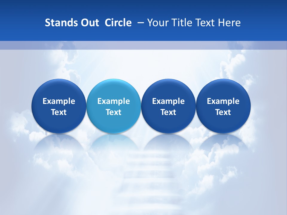 Stairway Limit Rest PowerPoint Template