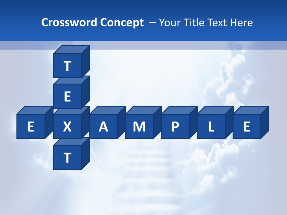 Stairway Limit Rest PowerPoint Template