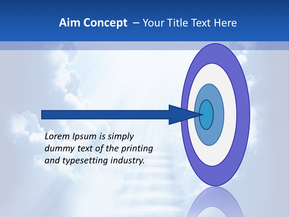 Stairway Limit Rest PowerPoint Template