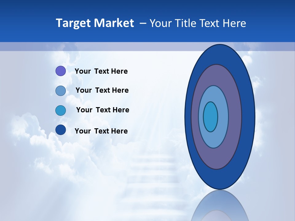 Stairway Limit Rest PowerPoint Template