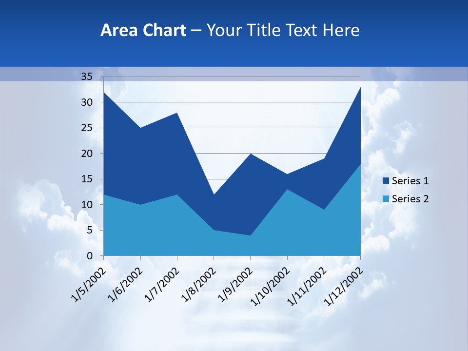 Stairway Limit Rest PowerPoint Template