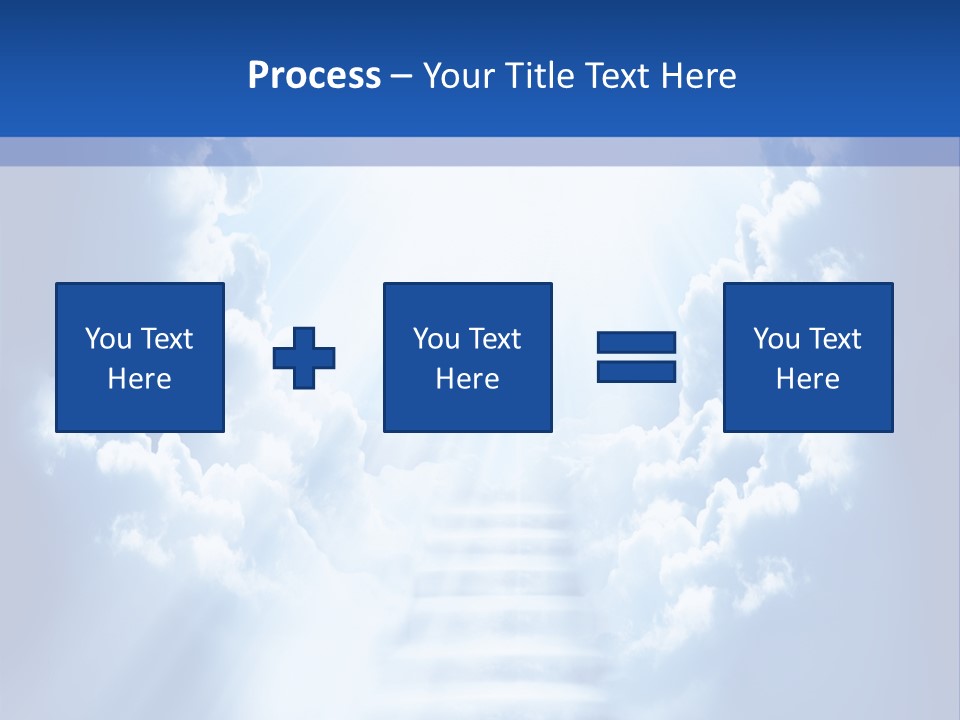 Stairway Limit Rest PowerPoint Template