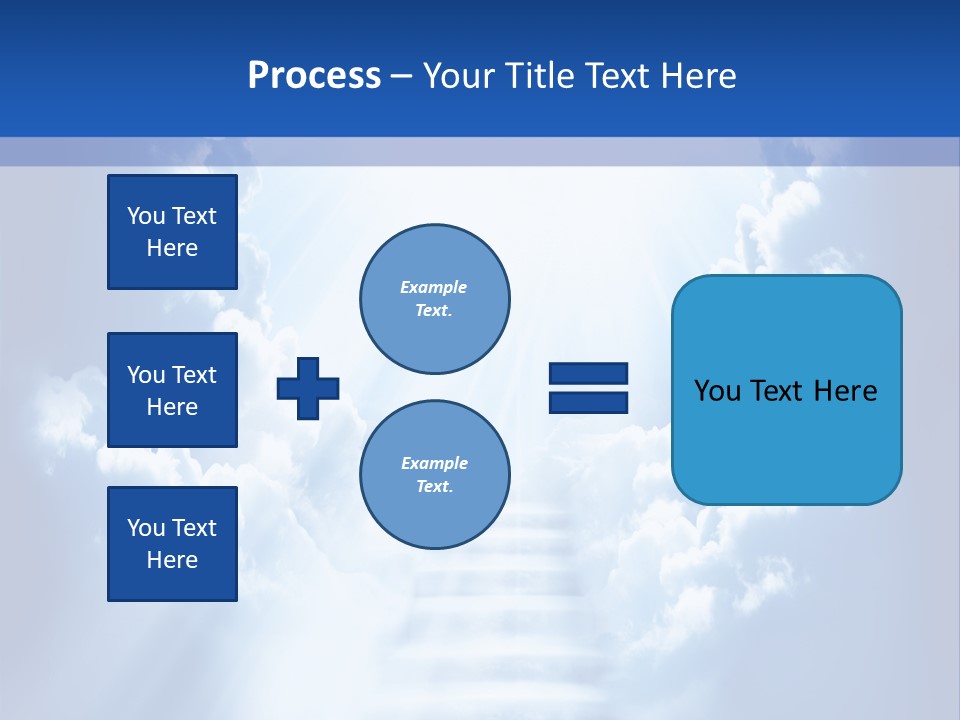 Stairway Limit Rest PowerPoint Template