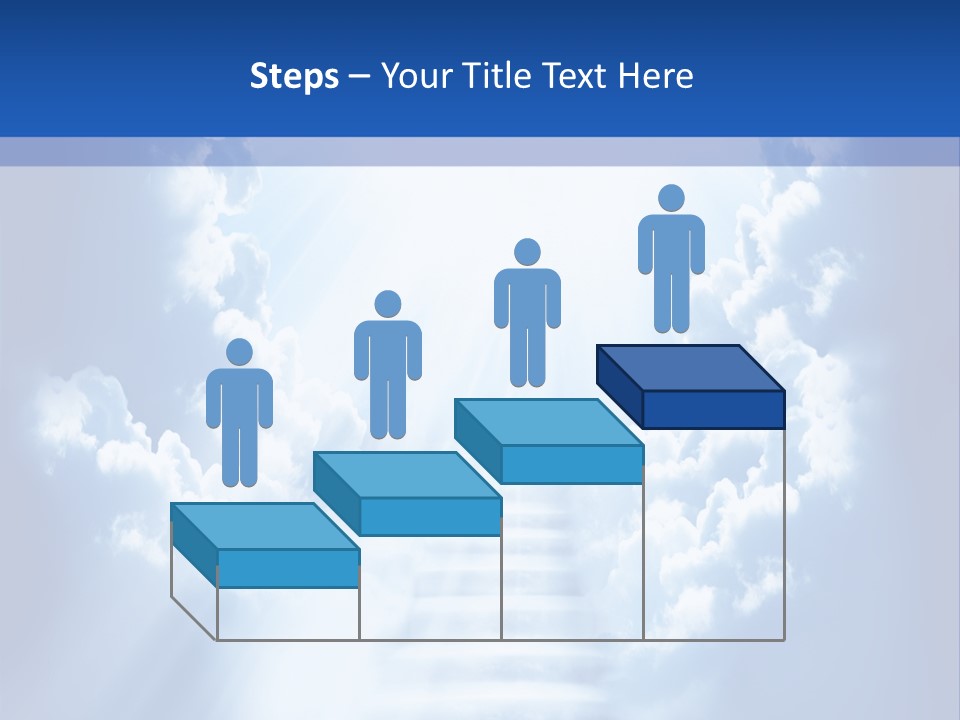 Stairway Limit Rest PowerPoint Template