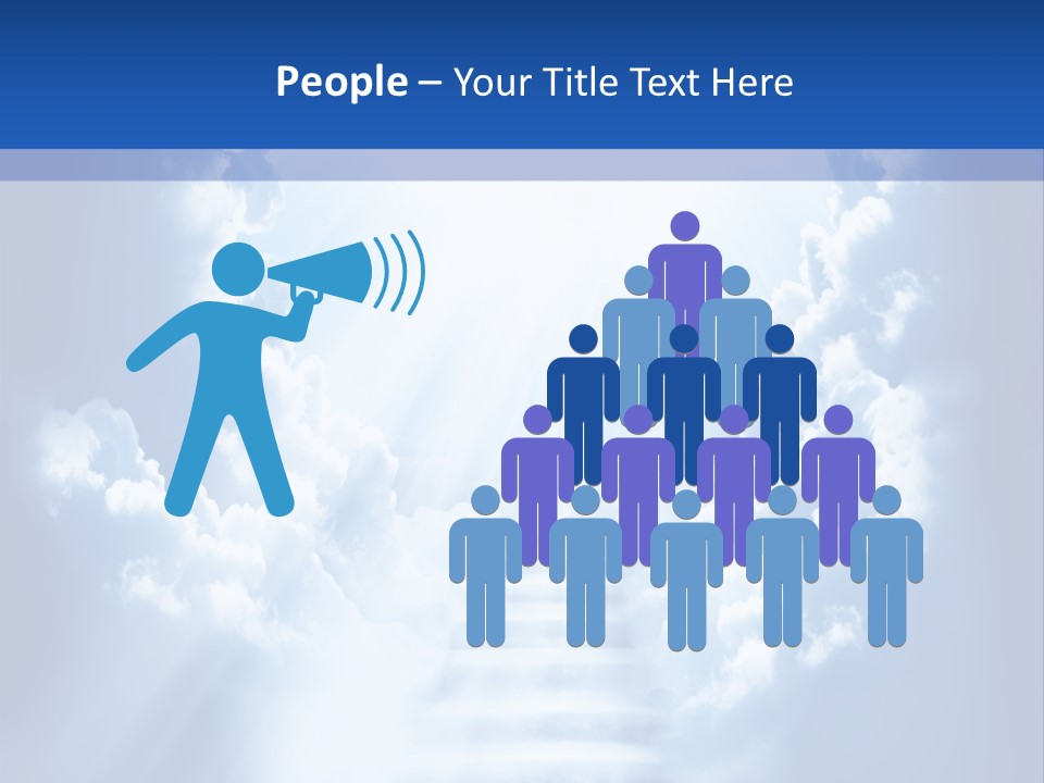 Stairway Limit Rest PowerPoint Template