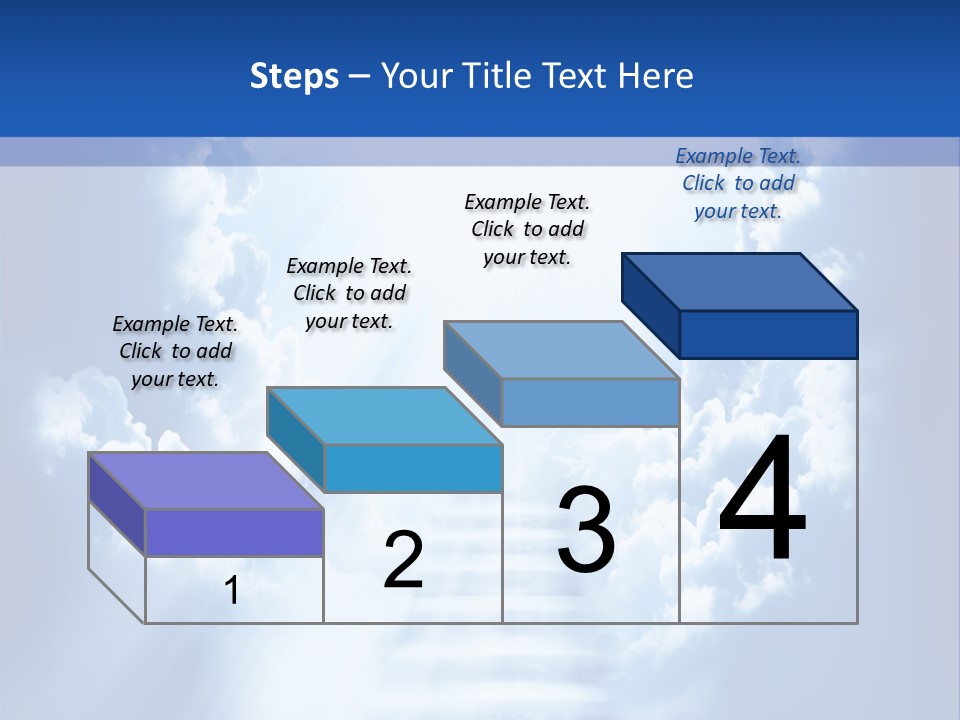 Stairway Limit Rest PowerPoint Template
