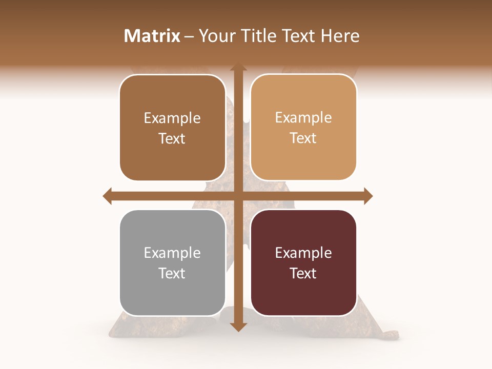 Write Alphabetical Mountain PowerPoint Template