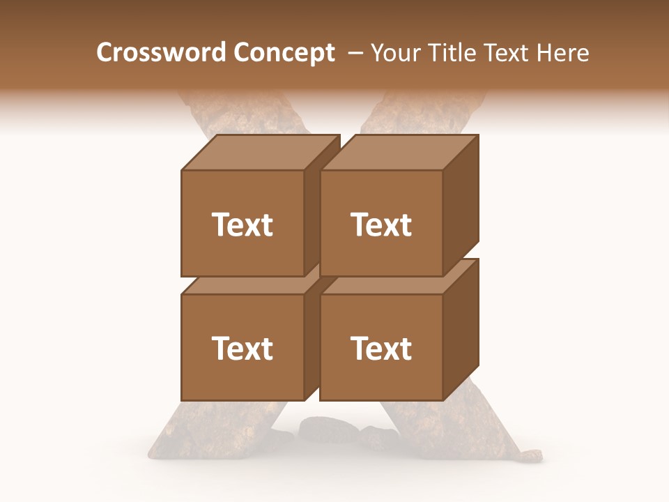 Write Alphabetical Mountain PowerPoint Template