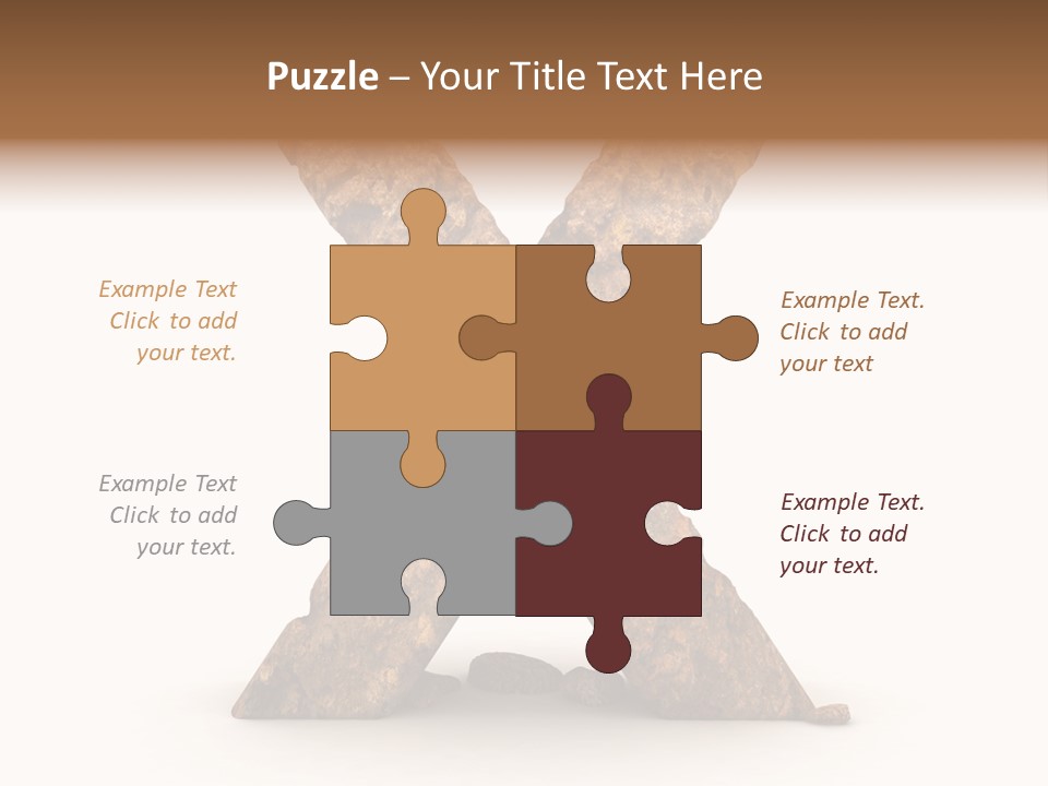 Write Alphabetical Mountain PowerPoint Template