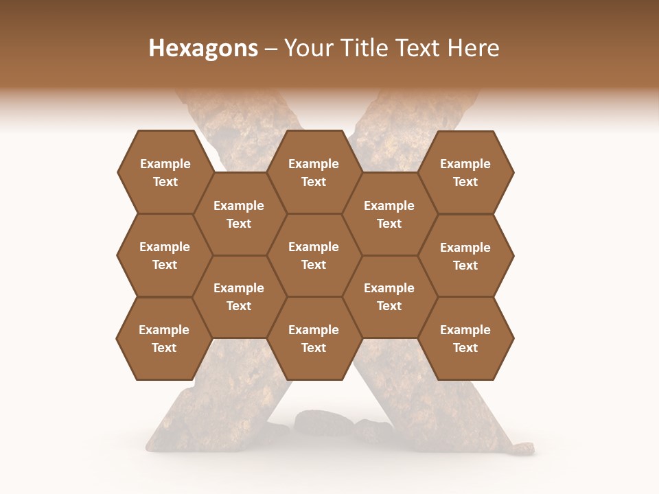 Write Alphabetical Mountain PowerPoint Template