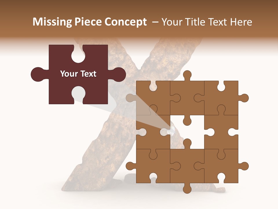 Write Alphabetical Mountain PowerPoint Template