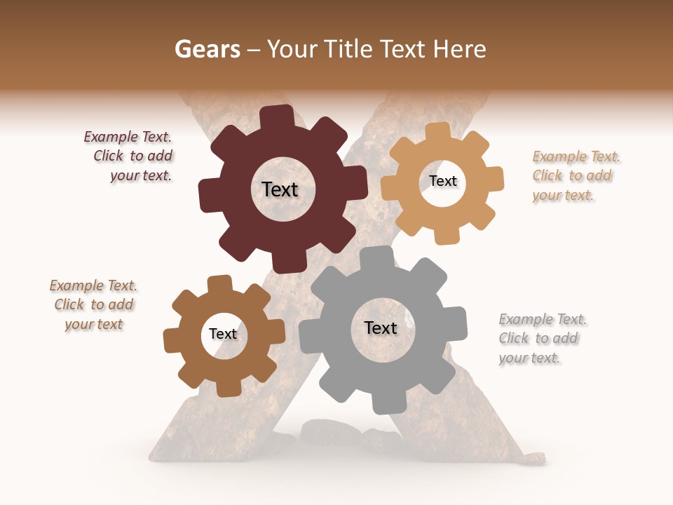 Write Alphabetical Mountain PowerPoint Template