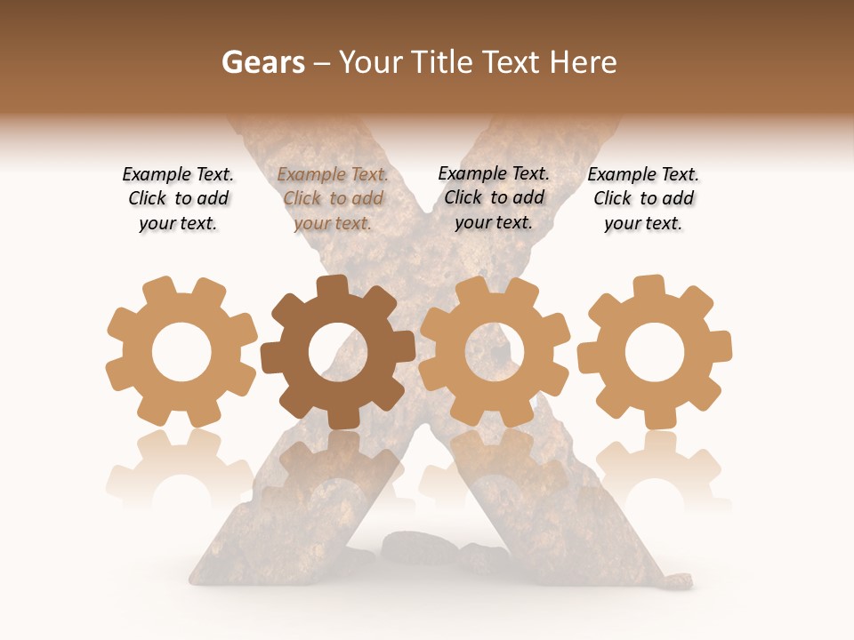 Write Alphabetical Mountain PowerPoint Template