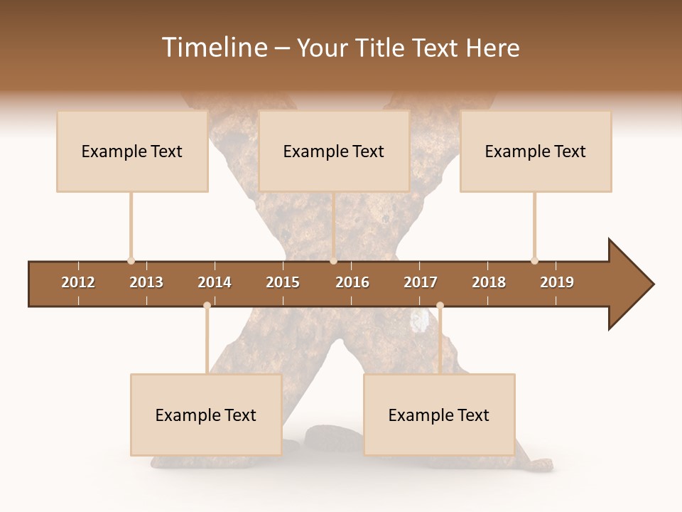 Write Alphabetical Mountain PowerPoint Template