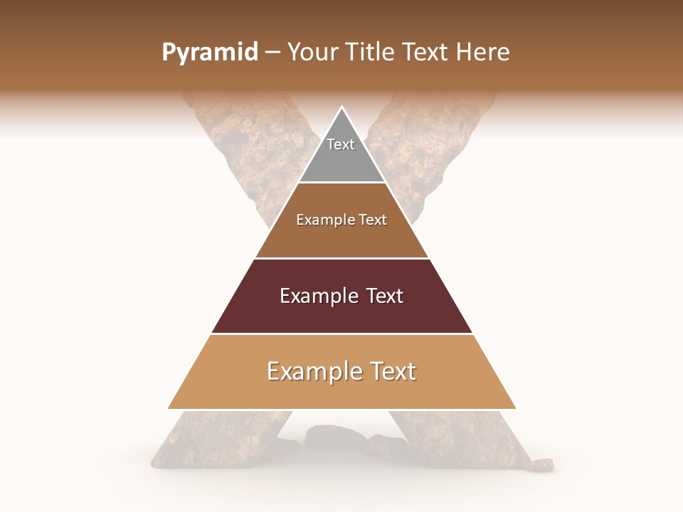 Write Alphabetical Mountain PowerPoint Template