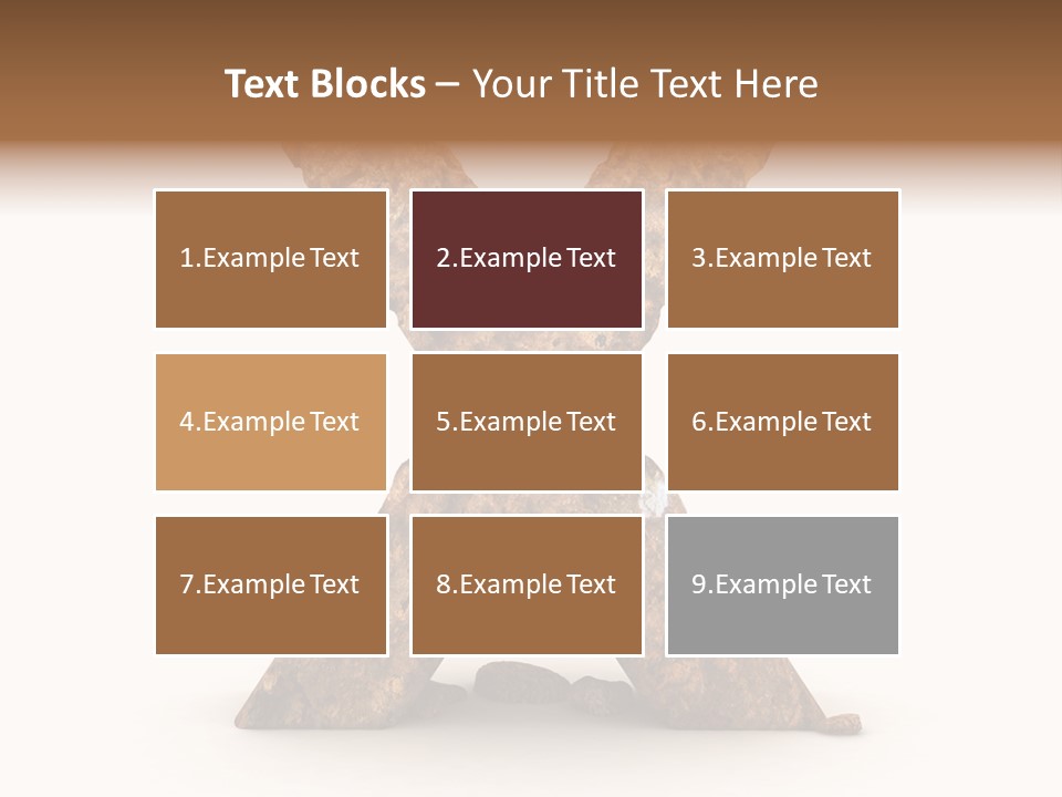 Write Alphabetical Mountain PowerPoint Template