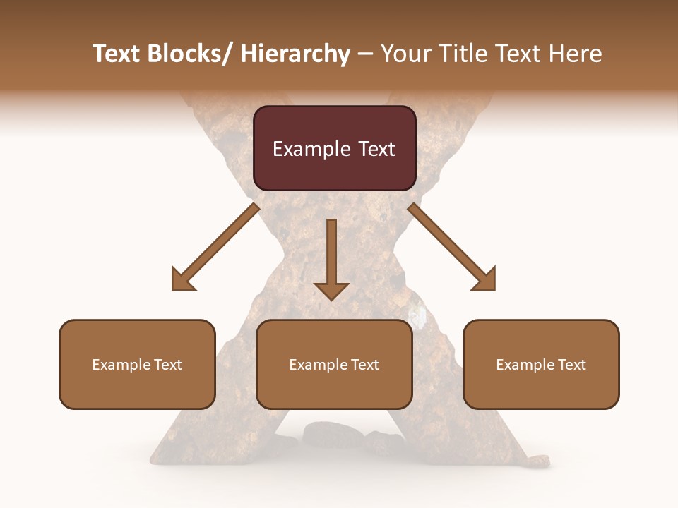Write Alphabetical Mountain PowerPoint Template