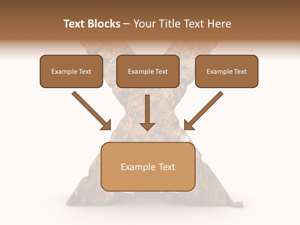 Write Alphabetical Mountain PowerPoint Template
