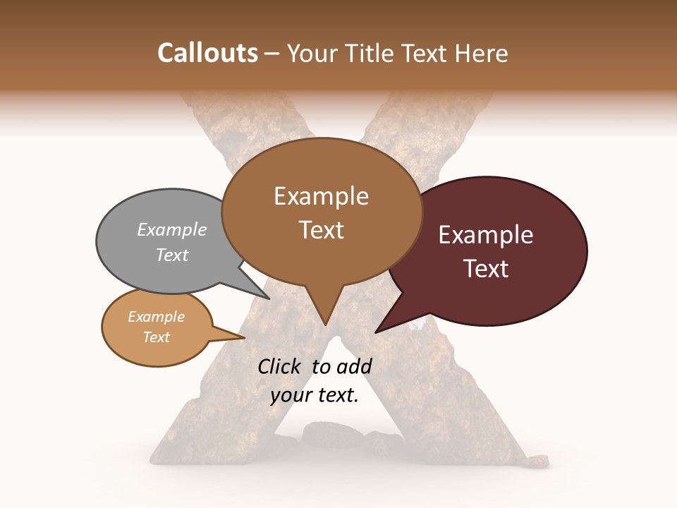 Write Alphabetical Mountain PowerPoint Template