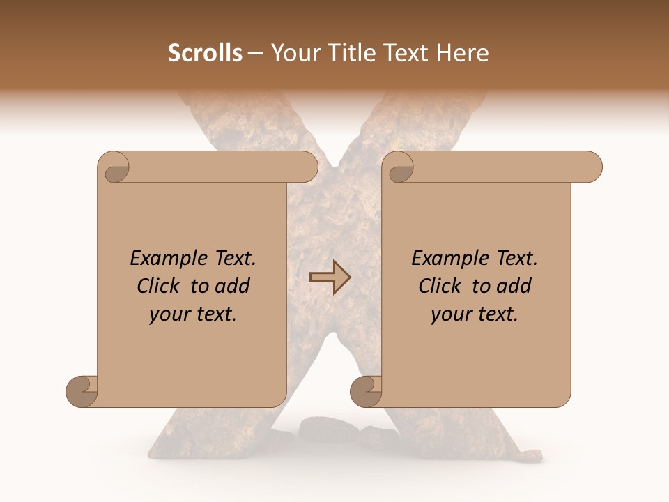Write Alphabetical Mountain PowerPoint Template