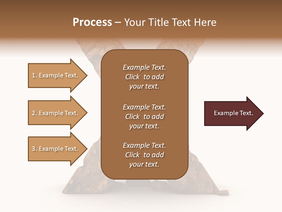 Write Alphabetical Mountain PowerPoint Template