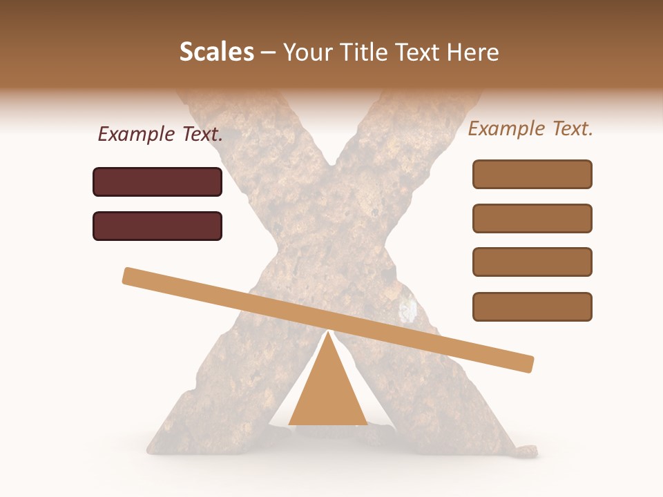 Write Alphabetical Mountain PowerPoint Template