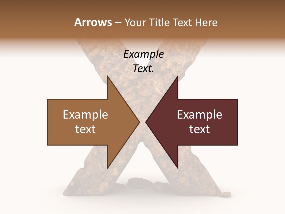 Write Alphabetical Mountain PowerPoint Template