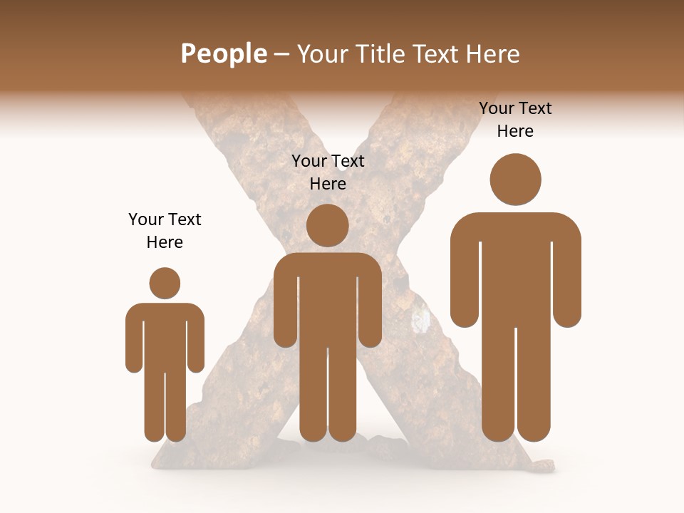 Write Alphabetical Mountain PowerPoint Template