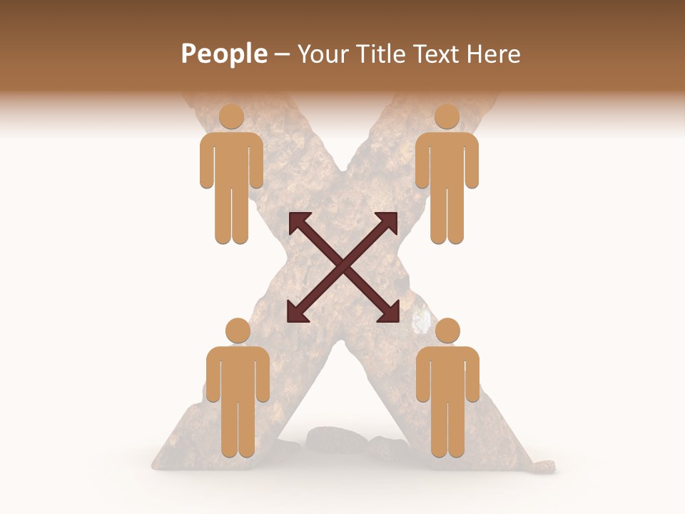 Write Alphabetical Mountain PowerPoint Template