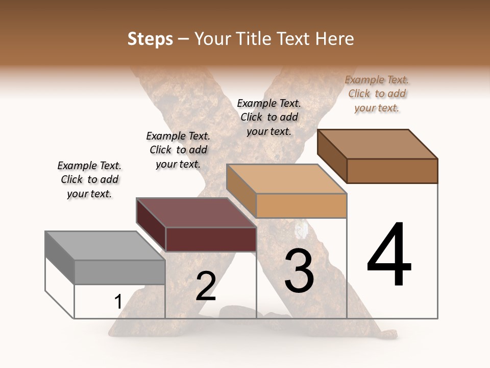 Write Alphabetical Mountain PowerPoint Template