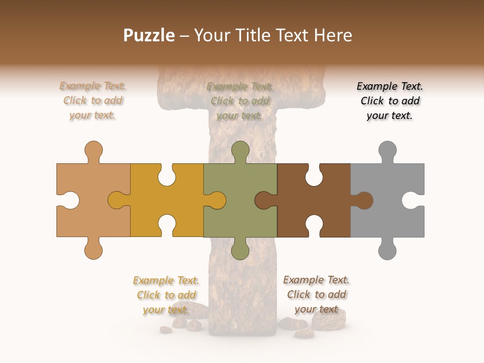 Design Letter Symbol PowerPoint Template