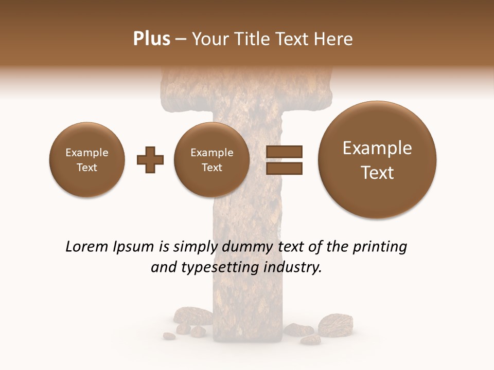 Design Letter Symbol PowerPoint Template