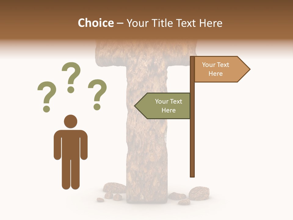 Design Letter Symbol PowerPoint Template