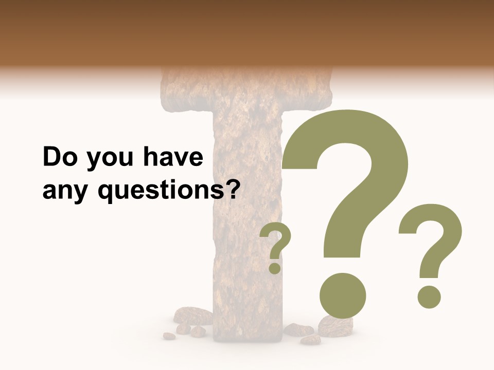 Design Letter Symbol PowerPoint Template