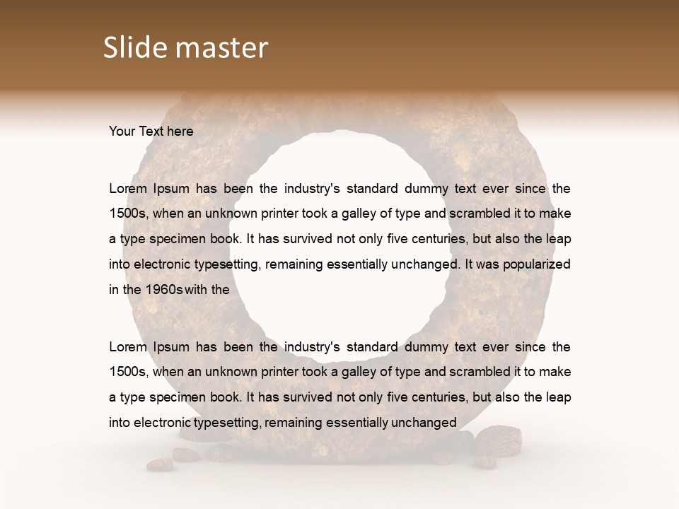 Typographic Draw Alphabet PowerPoint Template