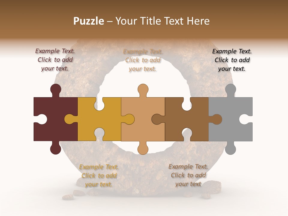 Typographic Draw Alphabet PowerPoint Template