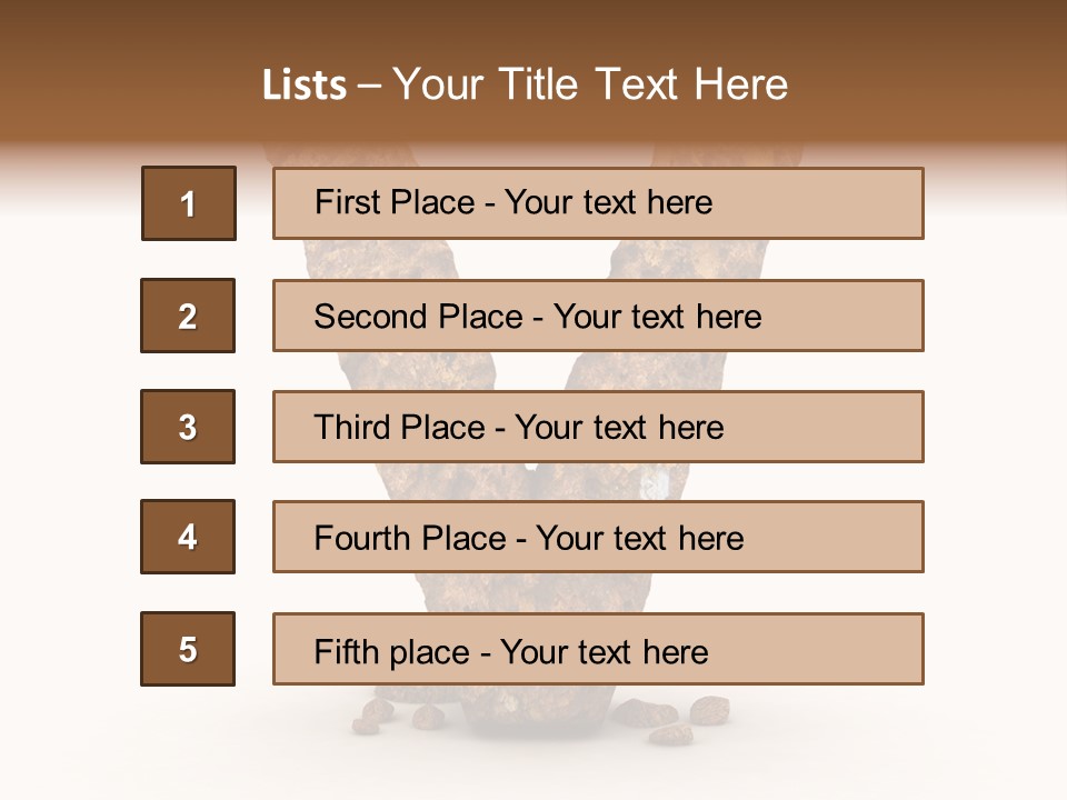 Sign Decoration Parchment PowerPoint Template