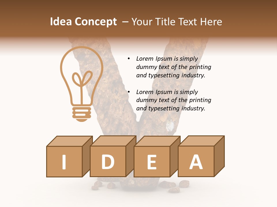 Sign Decoration Parchment PowerPoint Template