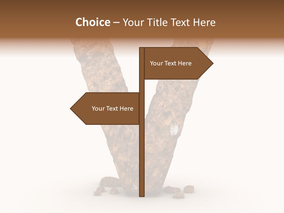 Sign Decoration Parchment PowerPoint Template