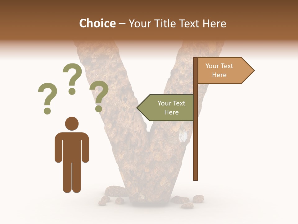 Sign Decoration Parchment PowerPoint Template