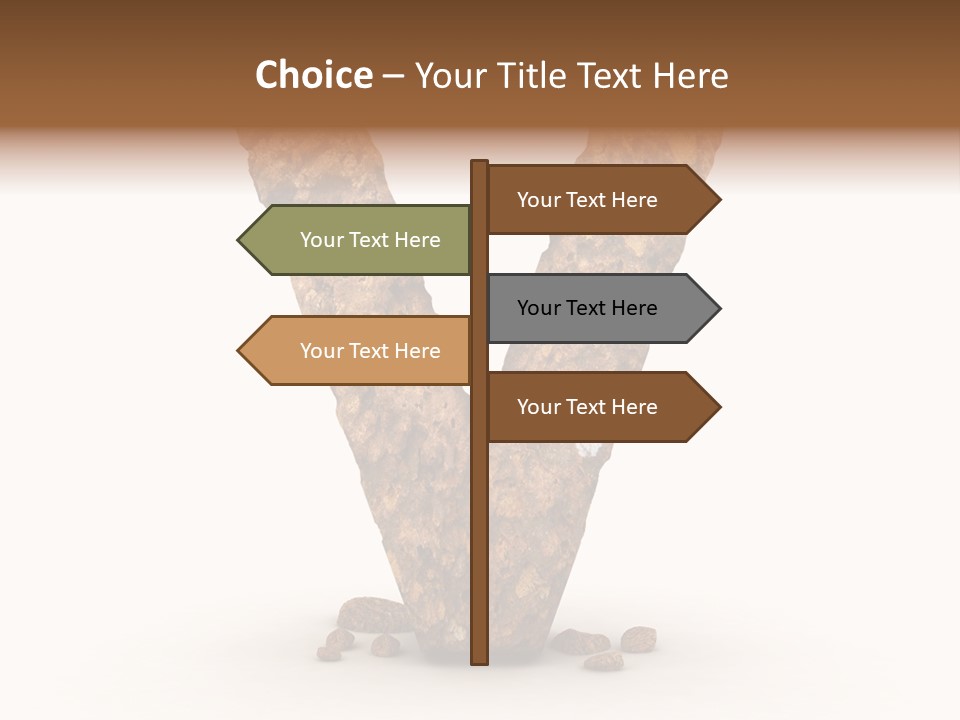 Sign Decoration Parchment PowerPoint Template