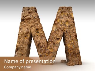 Alphabet Conceptual Type PowerPoint Template