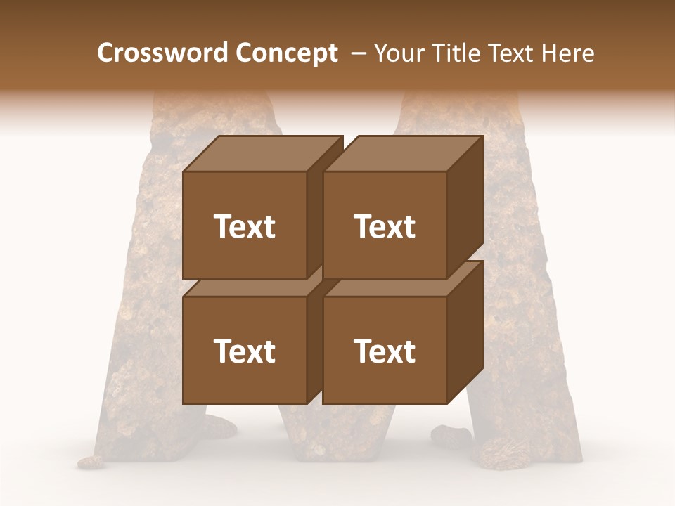 Alphabet Conceptual Type PowerPoint Template