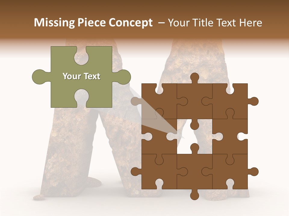 Alphabet Conceptual Type PowerPoint Template